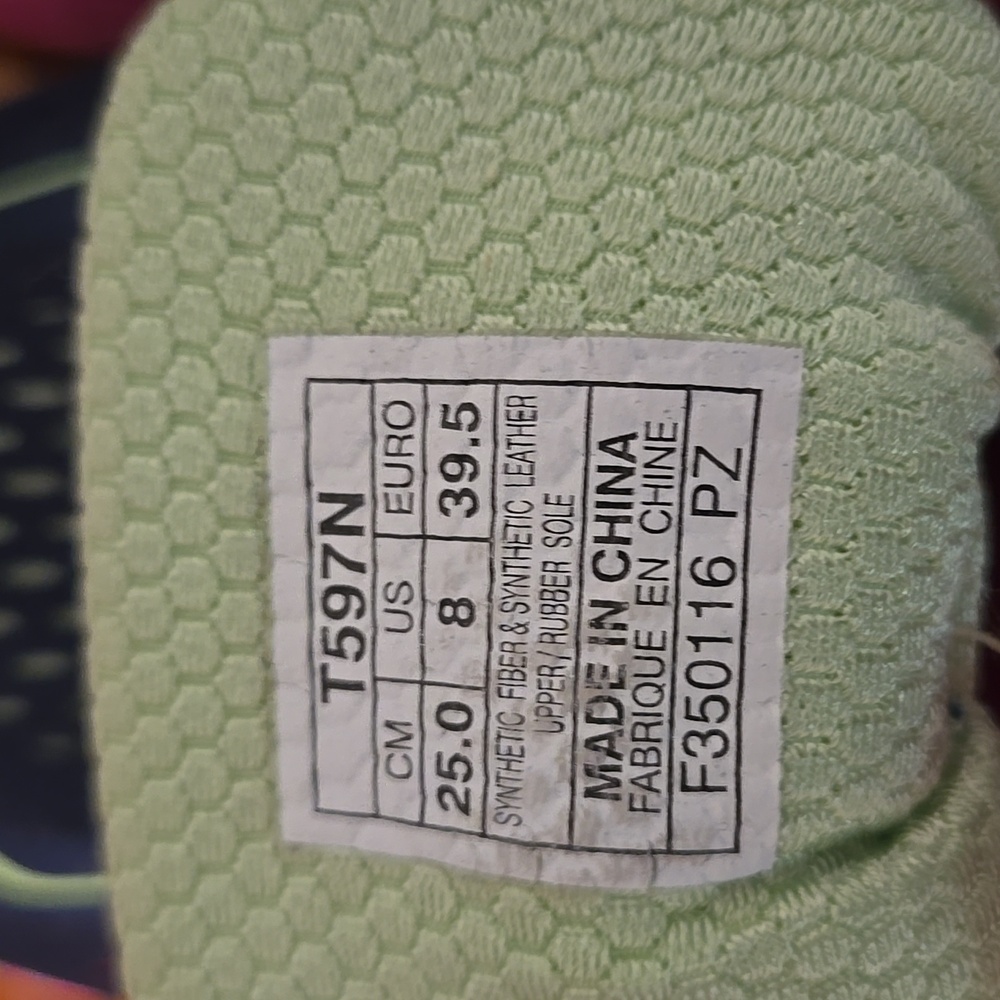 ASICS Gel Keyano 22 FluidRide Navy/Pink Women's Running Shoes - T-597N Size 8 - Picture 9 of 11